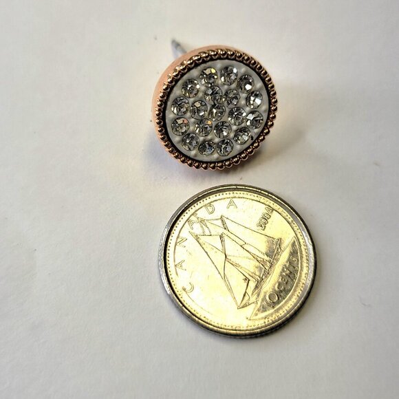 Tiny Dainty White Earrings - Picture 9 of 9